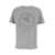 Golden Goose Golden Goose Journey Regular T-Shirt With Print Clothing GREY