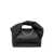 JW Anderson JW Anderson Small Twister Leather Tote Bag Black