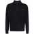 Fred Perry Fred Perry Waffle Stitch Half Zipper Jumper Clothing Black