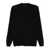 LOW BRAND Black Crew Neck Pullover In Virgin Wool Man Black