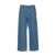 MAISON KITSUNÉ Maison Kitsuné Workwear Denim Cotton Jeans CLEAR BLUE