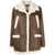 A.P.C. A.P.C. Manteau Clara Clothing BROWN