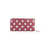 Comme des Garçons Comme Des Garçons Dots Printed Leather Line Zip Around Accessories RED