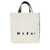 Marni Marni Museum Soft Small Tote Bags WHITE