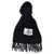 Marni Logo patch scarf Black