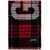 Jean Paul Gaultier Wool Tartan Scarf For RED/BLACK/WHITE