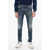 Department Five Vintage Effect Skeith Slim Fit Denims 15Cm Blue