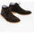 CORNELIANI Id Suede Desert Boots With Contrast Sole Brown