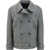 Salvatore Santoro Leather Jacket GREY