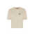 Prada Prada Logo Cotton T-Shirt Beige