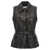 Magda Butrym Magda Butrym Single-Breasted Leather Vest Black