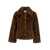 Apparis 'Elis' Brown Jacket With Collar In Leopard Print Eco Fur Woman BROWN