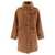 Apparis Apparis "Blair" Coat BROWN