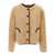 BLAZÉ MILANO Blazé Milano 'Tatoosh Gliss Bolero' Reversible Sheepskin Jacket MULTICOLOR