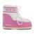 Moon Boot Icon Low Nylon Snow Boots For Women PINK/WHITE