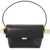 JACQUEMUS Round Square Shoulder Bag BLACK