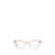 Emporio Armani Emporio Armani Eyeglasses SHINY TRANSPARENT PINK