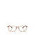 Emporio Armani Emporio Armani Eyeglasses SHINY TRANSPARENT BROWN