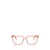 Prada Prada Eyewear Eyeglasses TRANSPARENT PEACH