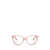 Versace Versace Eyewear Eyeglasses TRANSPARENT PINK