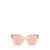 Jimmy Choo Jimmy Choo Sunglasses TRANSPARENT PINK GLITTER