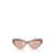 Jimmy Choo Jimmy Choo Sunglasses PINK GRADIENT GLITTER