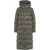 Blauer Quilted eco down coat Green