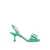 Sergio Rossi Sergio Rossi SR Twenty 060 Satin Sandals Green