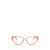 Prada Prada Eyewear Eyeglasses TRANSPARENT PEACH