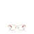 Vogue Eyewear Vogue Eyewear Eyeglasses ROSE GOLD / TOP RED