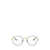 Ray-Ban Ray-Ban Eyeglasses GOLD ON TOP BLACK