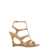 Tom Ford Tom Ford Paradis Cage Sandal In Polished Crocodile Leather BROWN