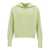 AURALEE Auralee Half Zip Sweater GREEN