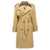 Burberry Gabardine long trench coat Beige