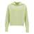 AURALEE Half zip sweater Green