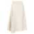 Brunello Cucinelli Cotton wheel skirt White