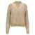 Brunello Cucinelli Sequin diamond sweater Beige