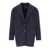 Max Mara Weekend MAX MARA WEEKEND RELAIS BLUE SINGLE-BREASTED JACKET Blue