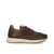 Emporio Armani EMPORIO ARMANI DARK BROWN SNEAKER Brown