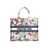 Dior Dior Embroidered Logo Tote Bag White