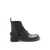 Loewe Loewe Leather Lace-Up Boots Black