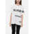 Burberry Cotton Horseferry Oversized T-Shirt White