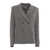 Max Mara Weekend FUNGHI DARK GREY Jersey Jacket Gray