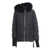 Diego M DOWN JACKET WITH RACCOON FUR INSERT Black  