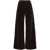 MOTHER Mother Corduroy Wide-Leg Trousers BROWN