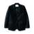 forte_forte Forte_Forte Velvet Single-Breasted Jacket BLUE