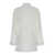 Tory Burch 'Tory' White Tunic With Embroideries And Tassel In Cotton Woman WHITE