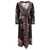 ZIMMERMANN Zimmermann "Waverly Wrap" Midi Dress Black