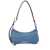 JACQUEMUS Jacquemus Le Bisou Perle Leather Shoulder Bag BLUE