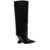 THE ATTICO The Attico Cheope Calf Leather Tube Boot 105Mm Shoes Black